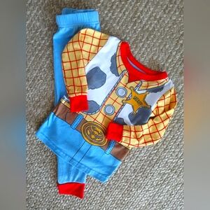 Disney Pixar Toy Story PJ'S Size 4T Blue Multicolor